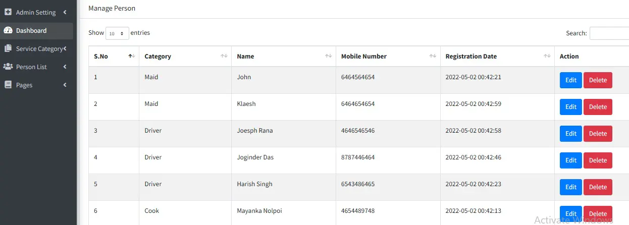 Artisan Management Sysetm