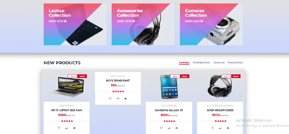 ecommerce codeigniter